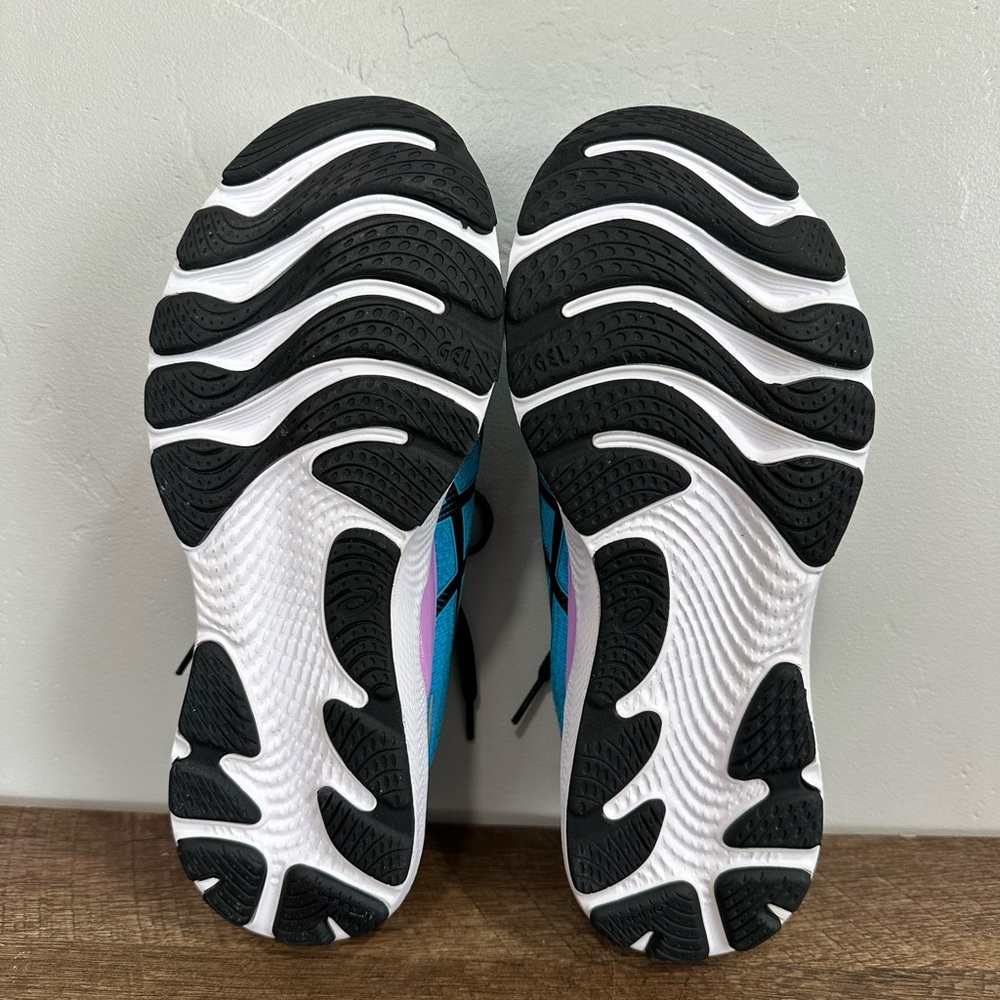 ASICS Women's Gel-Cumulus 24 EKIDEN Running Shoes. Sz 7.5.Aquarium/Black - Picture 11 of 12
